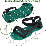 Lawn Aerator Sandals Free Installation, Lawn Spike Shoes Lawn Vertical Cutter Lawn Shoes Garden - Side View