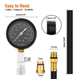 Universal Engine Compression Tester Professional Cylinder Compression Meter for Motorcycle - Front View