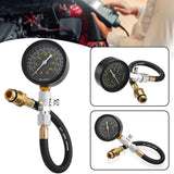 Universal Engine Compression Tester Professional Cylinder Compression Meter for Motorcycle - Side View