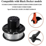 BLACK+DECKER Replacement Spool and Line for GL250/GL310/GL360 Models 11M x 1.6MM. - Side View