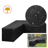 Waterproof furniture cover in high quality 260*192*82cm - Front View