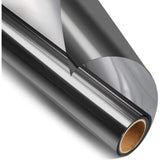 One-way mirror film Window film Sun protection Glass sticker - Special offer - Black Silver 40x300 cm Black-silver Black-silver 40x300 cm Black-silver 40x300 cm - Front View