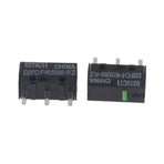 2pcs Green Dot Mouse Microswitch D2FC-FK(50M)-RZ for Razer Mouse Microswitches 50 Million Clicks for Lifetime