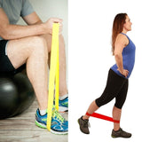 5-pack Exercise Bands / Rubber Bands - Training Multicolor multicolor - Close-Up Angle