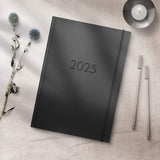 Calendar 2025 Senator A5 Vega black - Front View