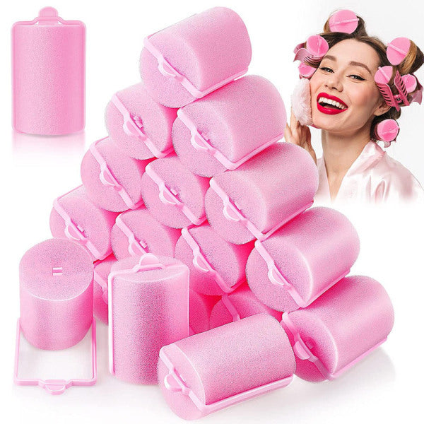 24 Sponge Rollers for Hair, Large Hair Rollers for Styling with Soft Foam 3.0 cm 3.0cm