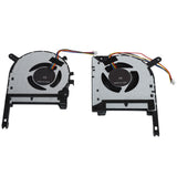 2pcs Laptop CPU GPU Cooling Fans Replacement Compatible with ASUS TUF FX505ge FX505gm FX505dt FX705 - Front View