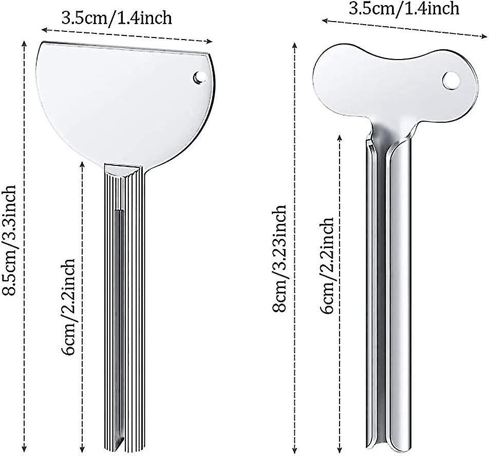 pcs metal toothpaste tube clips, stainless steel toothpaste tube clip, tube clip for all tubes