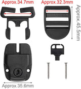 4-pack spa cover for hot tub with key for broken latch replacement repair accessories - Front View