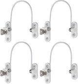 pcs Window Limiter, Window Stopper, Childproof Window Lock, Window Lock, Door Lock - Black