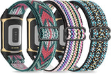 Elastic Wristbands, Compatible with Fitbit Charge 5/Fitbit Charge 6 Bracelet for Men and Women, Breathable and Adjustable A