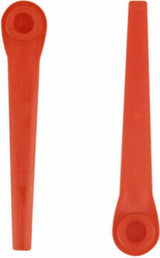 100 pcs Plastic Replacement Blades for GARDENA EasyCut LI-18/23R - Side View