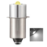 P13.5S DC6V-24V/3-12V LED Upgrade Lights White Maglite Flashlight 3-12v white - Rear View