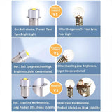 P13.5S DC6V-24V/3-12V LED Upgrade Lights White Maglite Flashlight 3-12v white