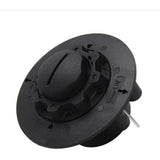 Trimmer Head for Stihl FS38 FS40 FS45 FS50 FSE60 FSE71 FSE81 TE600 TE700 TE1000 Auto Cut C5-2 4006 710 2105, One Piece, Black,.. - Top-Down View