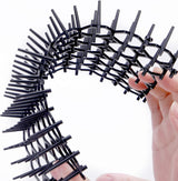 12 pcs 15 cm x 20 cm Spike Mat, Cat Scare with Spikes, Dog Mat, Plastic Net for Animals