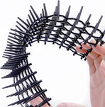 12 pcs 15 cm x 20 cm Spike Mat, Cat Scare with Spikes, Dog Mat, Plastic Net for Animals