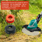 Best selling product!!!INF Trimmer spool for Bosch Grass trimmer Art 23/26/30 Combitrim Multicolor - Top-Down View