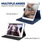iPad Air 2 Case - Black, Compatible with iPad Air 1/2 and iPad 9.7 Gen5/Gen6 Black Black