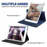 iPad Air 2 Case - Black, Compatible with iPad Air 1/2 and iPad 9.7 Gen5/Gen6 Black Black - Top-Down View
