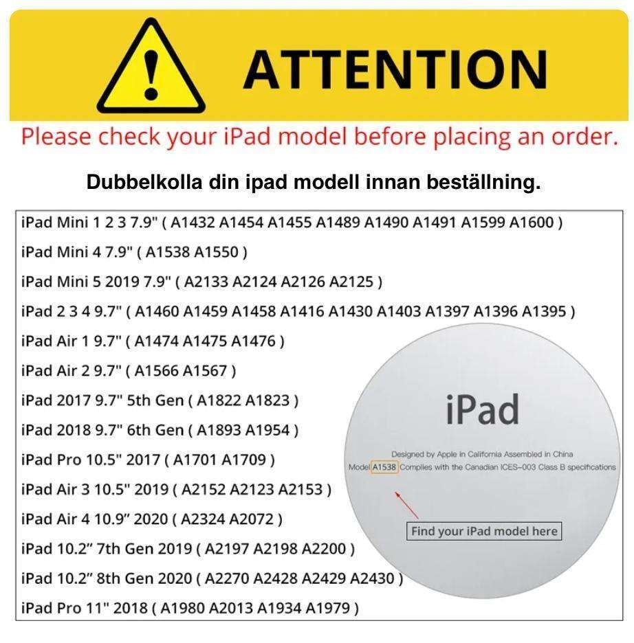 iPad Air 2 Case - Black, Compatible with iPad Air 1/2 and iPad 9.7 Gen5/Gen6 Black Black
