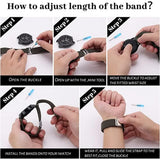 20mm Compatible with Samsung Galaxy Watch 4/5/6/pro/classic 45mm 44mm 40mm 43mm 47mm No Gaps Nylon Strap Correa Galaxy Watch 6 Strap Black