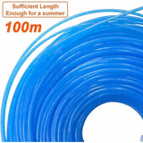 Round Nylon Wire Spool for Trimmer Brushcutter Diameter 1.6 mm Length 100 m, Replacement Wire Trimmer Wire..DEBUNS - 45-Degree Angle