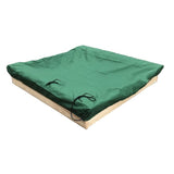 Dustproof cover for sandbox Waterproof sandbox pool cover black 150x150x20cm black 150x150x20cm - 45-Degree Angle