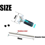 Lay-Z-Spa Pump Impeller and Shaft Bestway Fits all Hydro Jet—max - Front View