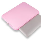 Computer Case / Laptop Case - Select Size Pink Pink 15 inch - Pink - Side View