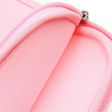 Computer Case / Laptop Case - Select Size Pink Pink 15 inch - Pink - Top-Down View