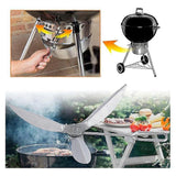 Weber 22-inch One-Touch Ash Cleaning System, Fits Master-Touch/Performer/Original Series Grills (FMY) Silver - 45-Degree Angle