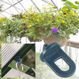 50pcs Greenhouse Plant Crop Clamps Greenhouse Hanging Clamp Crop Hooks