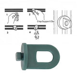 50pcs Greenhouse Plant Crop Clamps Greenhouse Hanging Clamp Crop Hooks - Extra Image