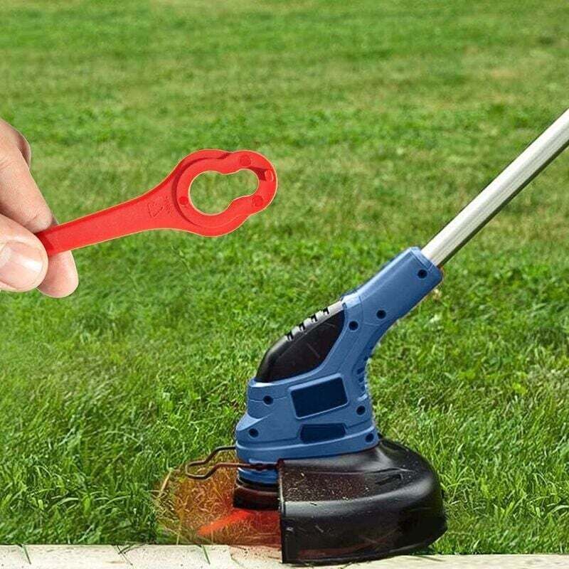 Pack of 50 compatible blades for Ferrex Aldi Far 20-i grass trimmer, replacement blades for cordless grass trimmers.