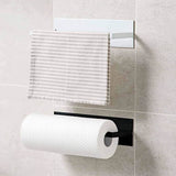 Kitchen roll holder without drilling, kitchen paper holder wall