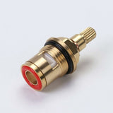 Compatible with 1/2 Ceramic Faucet Insert, Hot and Cold Ceramic Faucet - Side View