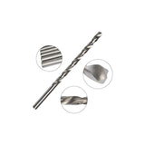 Extra long twist drill, HSS twist drill length 160 mm Drilling tool for wood, metal and steel Twist drill 3 mm