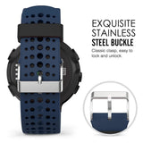 Garmin Forerunner 235/235Lite Watch Band Soft Silicone Replacement Strap for Garmin Forerunner 235/220/230/620/630/735 Smartwatch