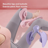 Thigh trainer pelvic floor trainer for women, hip trainer pelvic floor muscle trainer, butt trainer, for home legs, exercise equipment B - Rear View