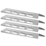 pcs Stainless Steel Burners Hot Plate Grill XH00463 Fits Backyard Grill - 45-Degree Angle