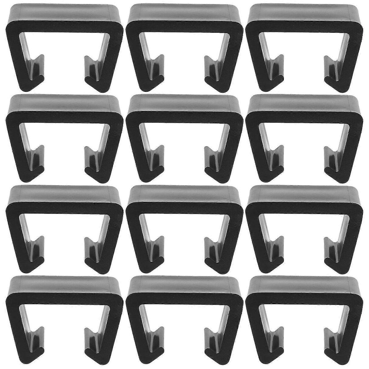 12pcs Garden Furniture Clamps Patio Furniture Clamps Outdoor Sofa Patio Furniture Coupling Clamps