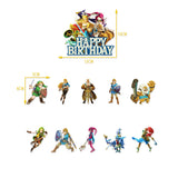 The Legend of Zelda Party Decorations: Complete set for a Hyrule-themed birthday party! Package 1 18Pcs Balloons Set Package 1 18Pcs Balloons Set