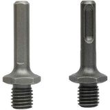 M14 external thread to SDS Plus internal thread and internal triangle adapter for drill grinder, from DEBUNS