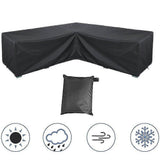High quality waterproof furniture cover 260*192*82cm 260*192*82cm - Side View