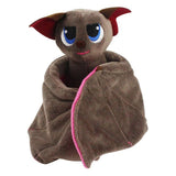Halloween Cartoon Bat Plush Toy Plush Bat Stuffed Animal Toys Furry Gifts for Kids - Top-Down View