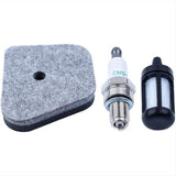 Lawn Mower Spark Plug Air Fuel Filter Fits Stihl FS87 FS90 FS100 FS110 FS130 Lawn Mower Compatible with Gas Kit 3 - Side View