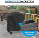 One piece Weber Q1000/Q2000 series cover dustproof, waterproof - 45-Degree Angle