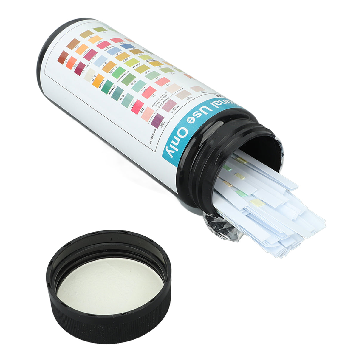 100pcs Urine Test Strips Rapid Diagnostic Urine Test Strips Portable 12-Parameter Glucose Test Strips for Home, Hospital and Laboratory Use 0.1
