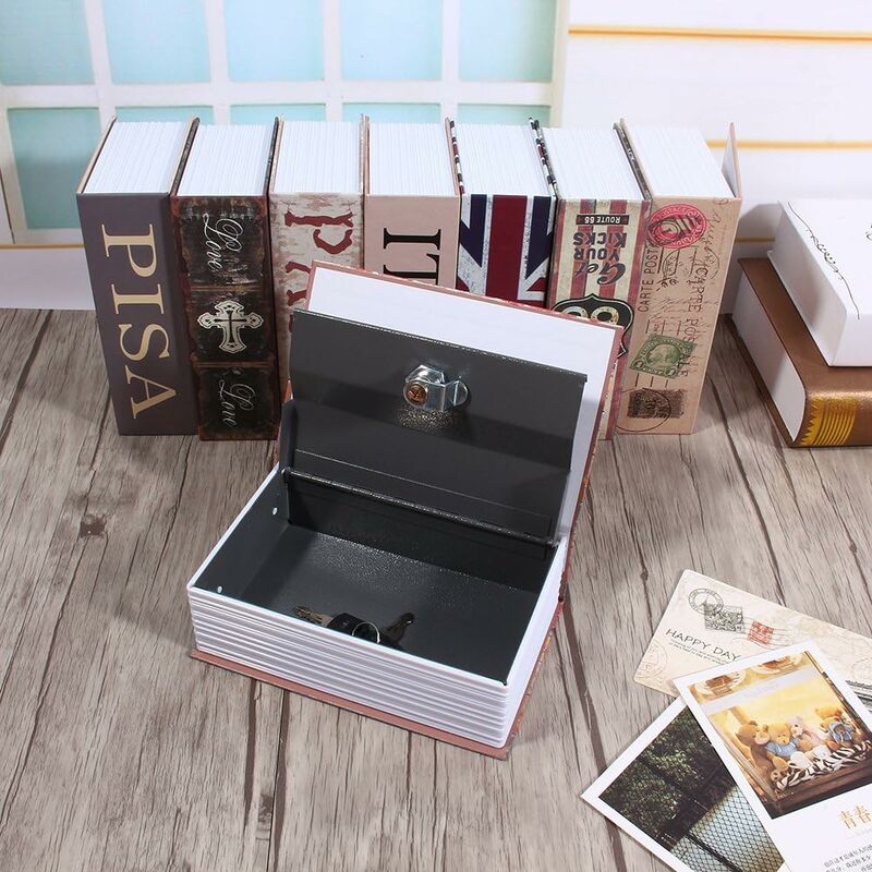 Creative Dictionary Book Safe, Book Shaped Hidden Secret Storage Safe, Secret Hiding Place for Money, Jewelry, Passport (Butterfly)